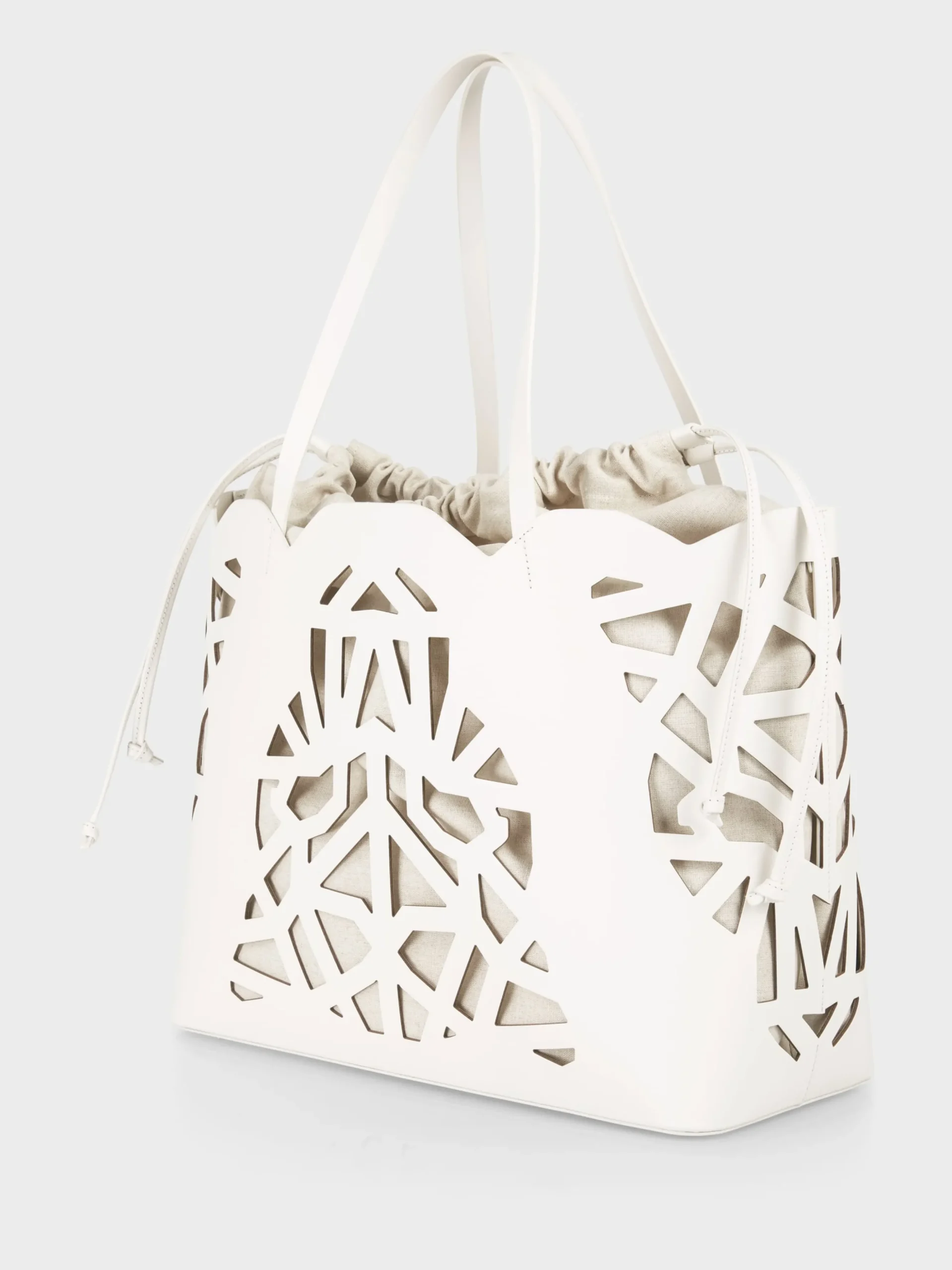 Marc Cain Taschen-SHOPPER BAG "RETHINK TOGETHER" white