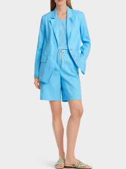 Marc Cain Hosen|Hosenanzüge-SHORTS MODELL WITTEN light turquoise
