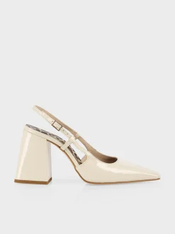 Marc Cain Schuhe-SLINGS IN LACKLEDER