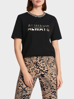 Marc Cain Shirts & Tops-SLOGAN-T-SHIRT