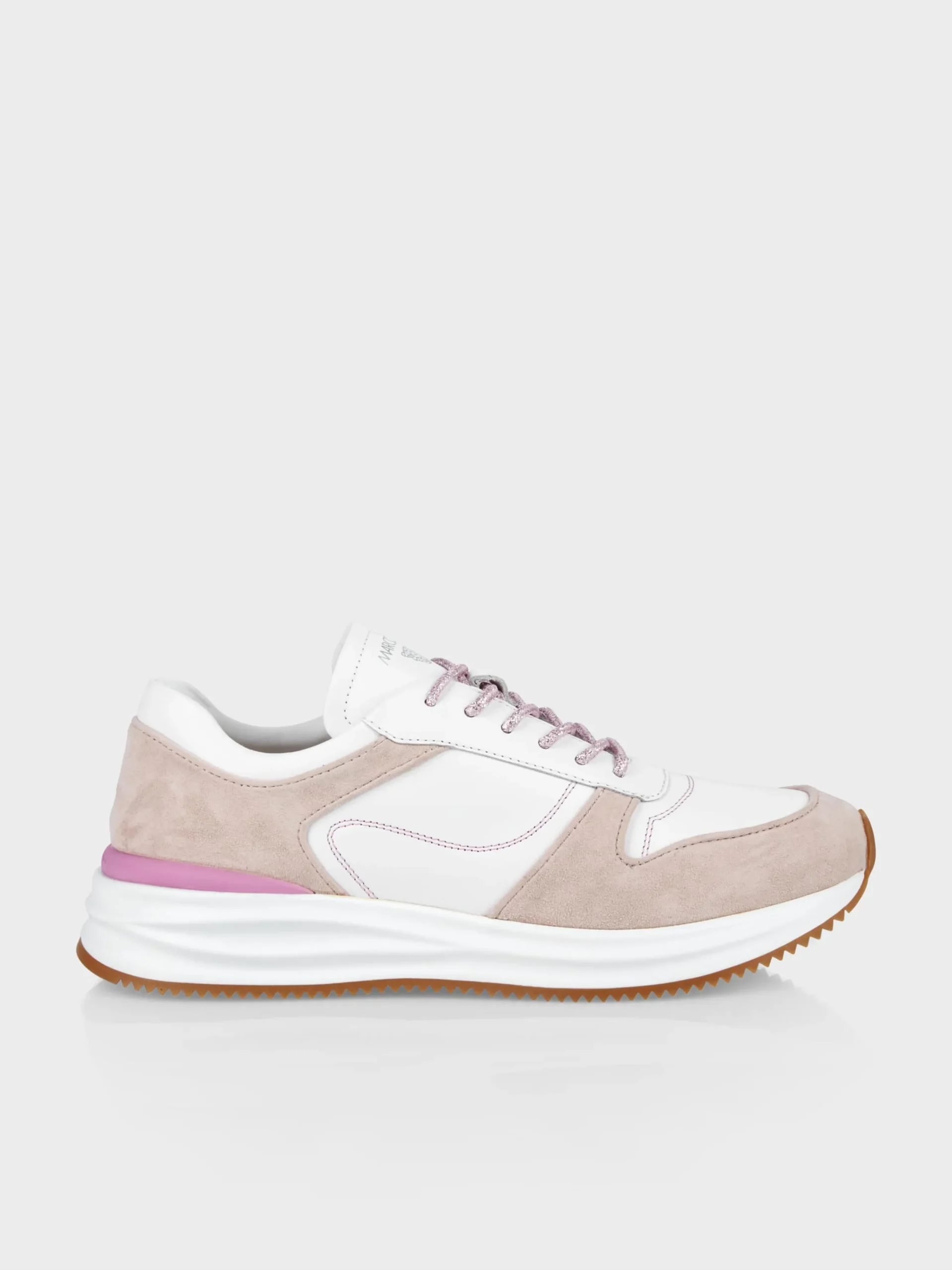 Marc Cain Schuhe-SNEAKER IN TRENDIGER LAUFSCHUH-OPTIK white