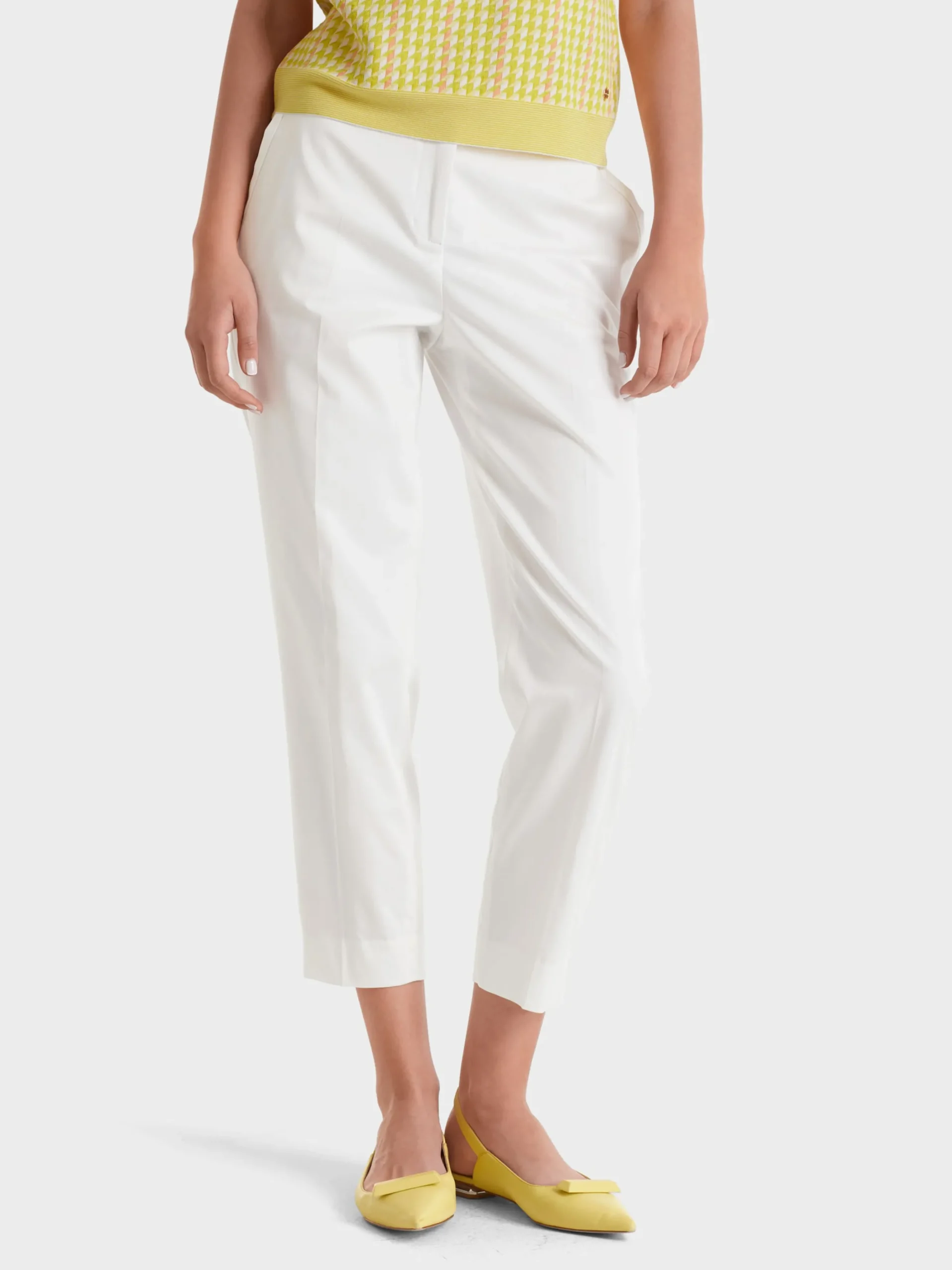 Marc Cain Hosen|Hosenanzüge-SOMMERLICHE HOSE FUSHUN off-white