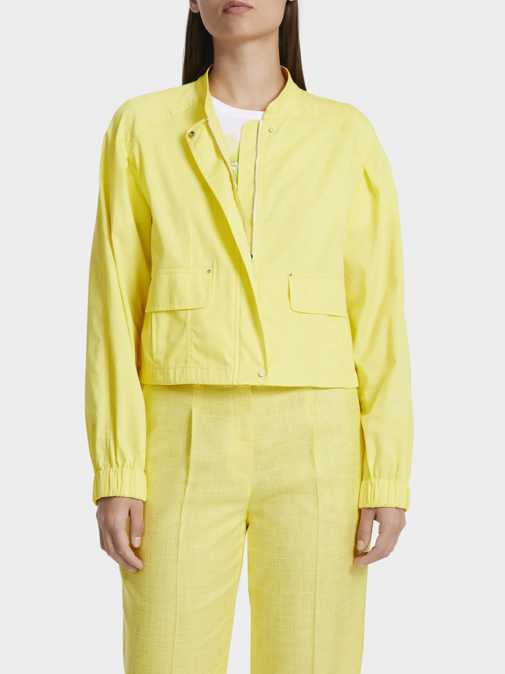 Marc Cain Jacken-SOMMERLICHE JACKE pale lemon