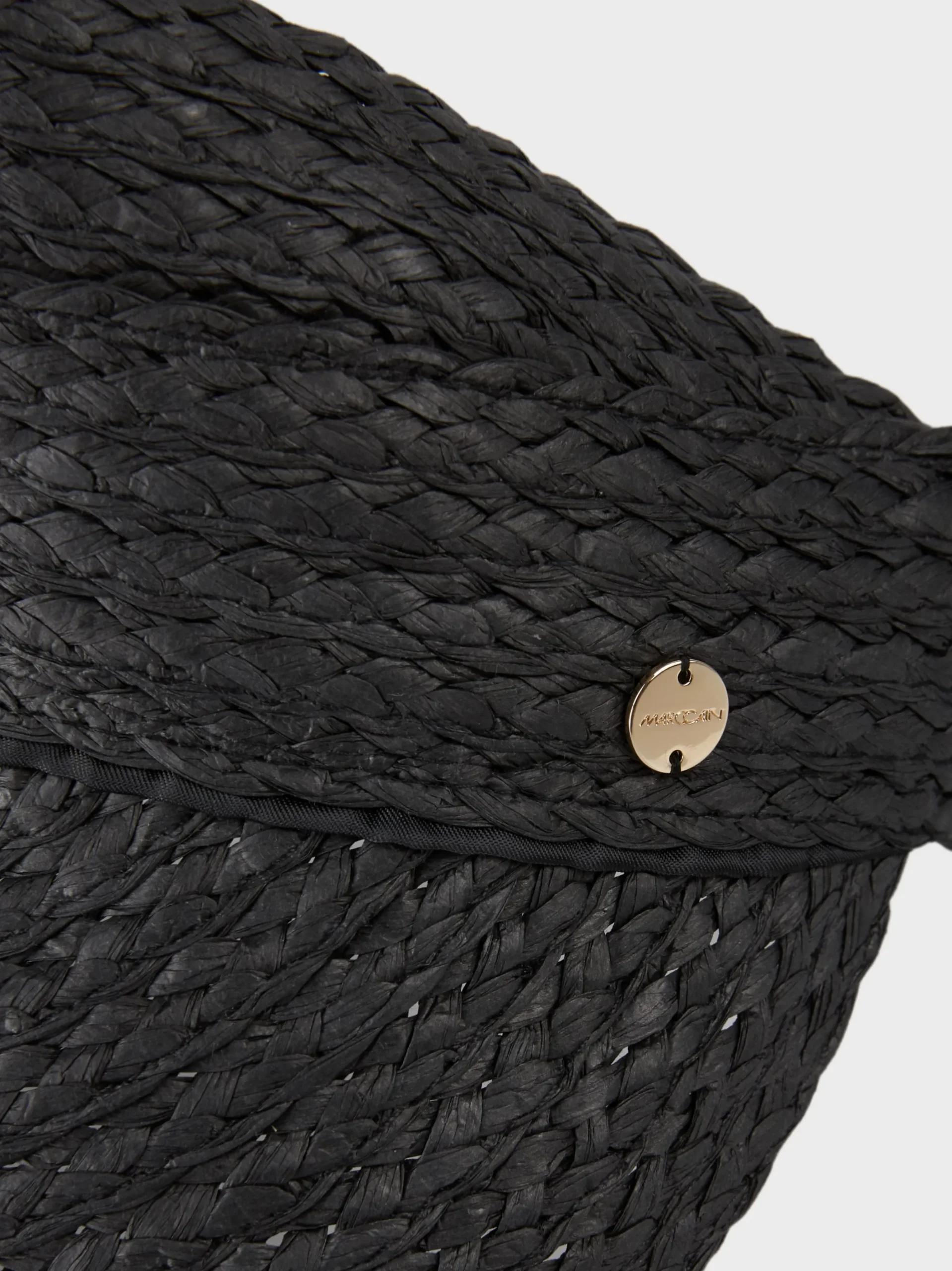 Marc Cain Accessoires-SONNENSCHILD AUS PAPIERFASER black