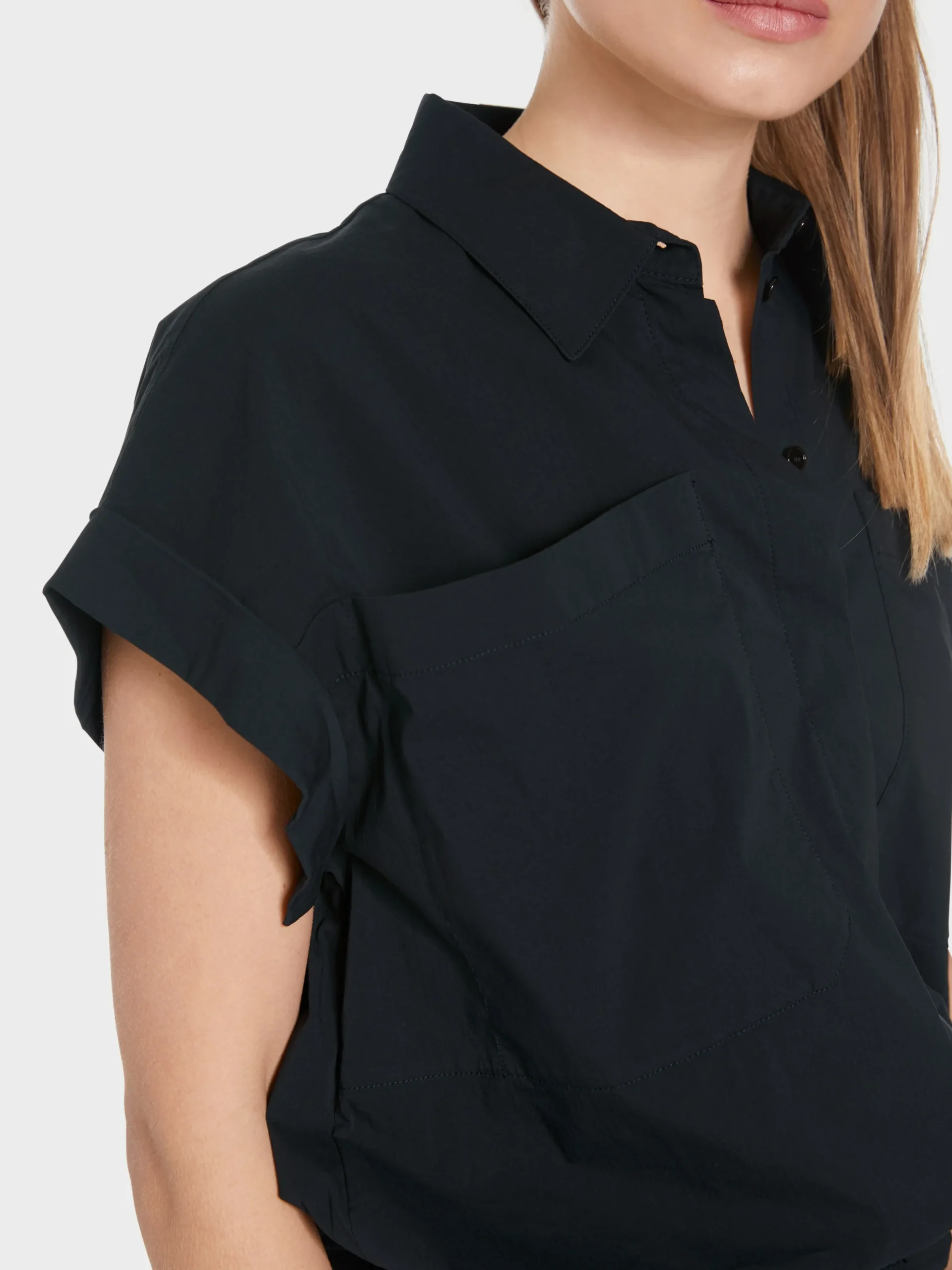 Marc Cain Blusen & Tuniken-SPORTIVE HEMDBLUSE midnight blue