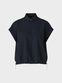 Marc Cain Blusen & Tuniken-SPORTIVE HEMDBLUSE midnight blue