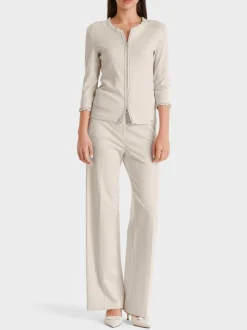 Marc Cain Jacken-SPORTIVE JACKE MIT RÜSCHENDETAIL smoke