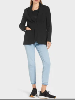 Marc Cain Blazer-SPORTIVER BLAZER IM SEVENTIES-STIL black