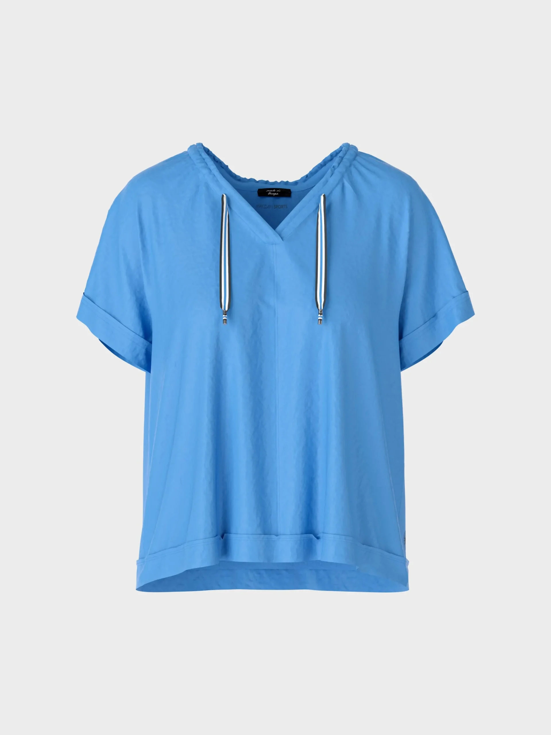Marc Cain Blusen & Tuniken|Shirts & Tops-SPORTIVES BLUSENSHIRT bright azure
