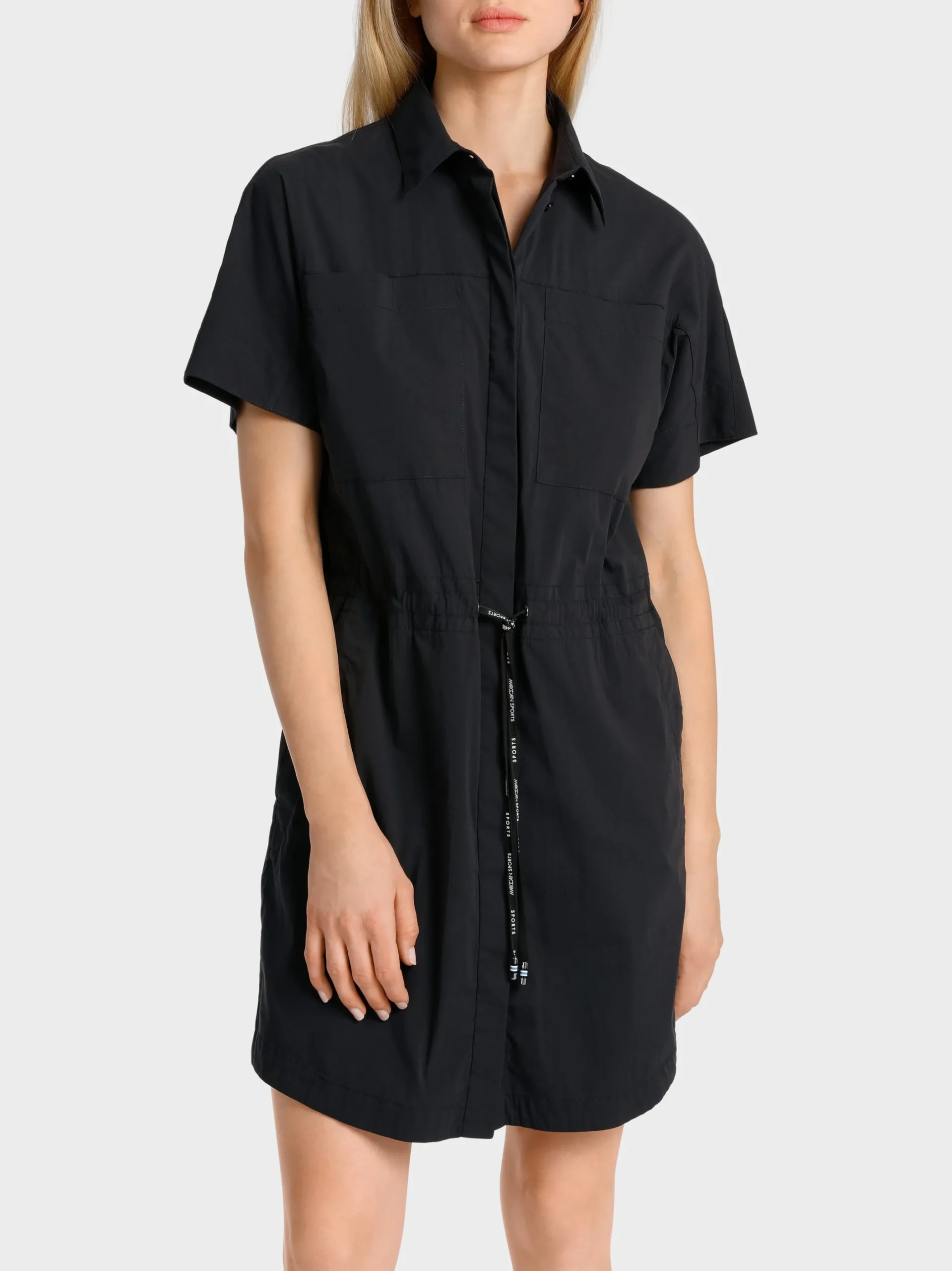 Marc Cain Kleider-SPORTIVES HEMDBLUSENKLEID midnight blue
