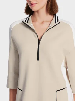 Marc Cain Kleider-SPORTIVES KLEID IN A-LINIE soft moon rock