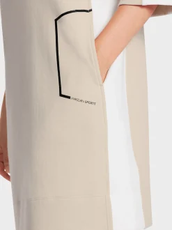 Marc Cain Kleider-SPORTIVES KLEID IN A-LINIE soft moon rock