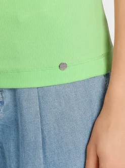 Marc Cain Shirts & Tops-SPORTIVES TOP light apple green