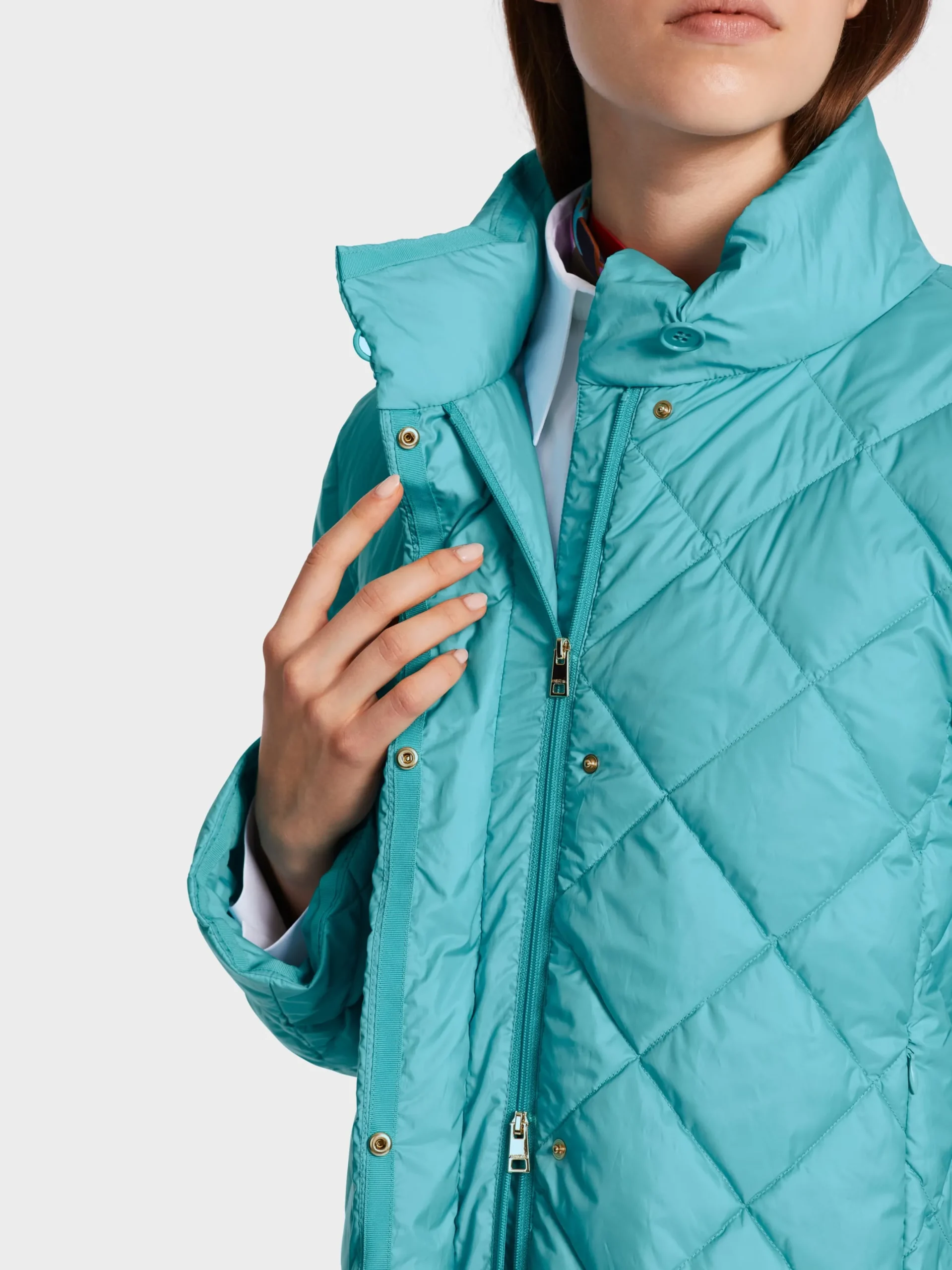 Marc Cain Mäntel & Outdoorjacken-STEPPJACKE "RETHINK TOGETHER" deep tourmaline