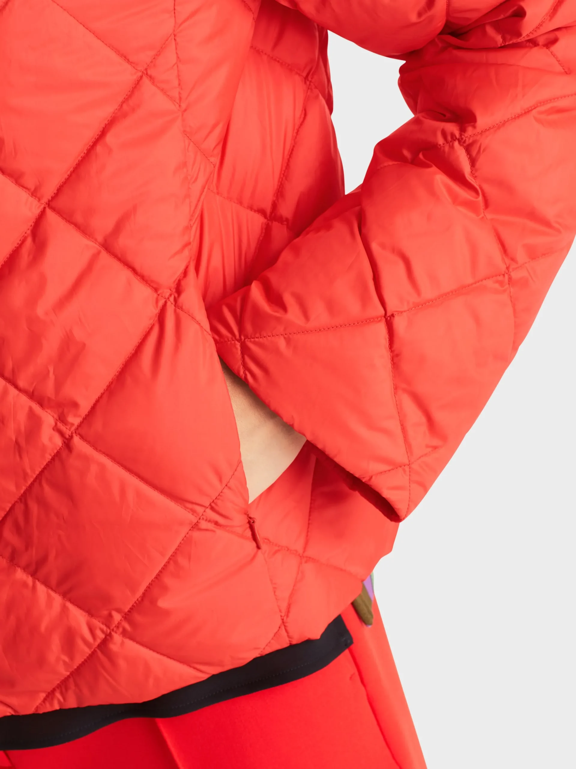 Marc Cain Mäntel & Outdoorjacken-STEPPJACKE "RETHINK TOGETHER" bright tomato