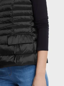 Marc Cain Jacken-STEPPWESTE MIT DAUNENFUTTER black