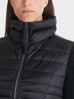 Marc Cain Jacken-STEPPWESTE MIT DAUNENFUTTER midnight blue