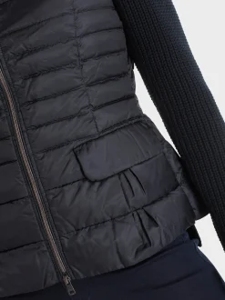 Marc Cain Jacken-STEPPWESTE MIT DAUNENFUTTER midnight blue