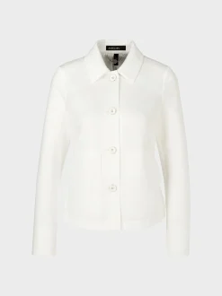 Marc Cain Jacken-STRETCHIGE KURZJACKE off-white