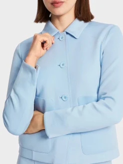 Marc Cain Jacken-STRETCHIGE KURZJACKE soft summer sky
