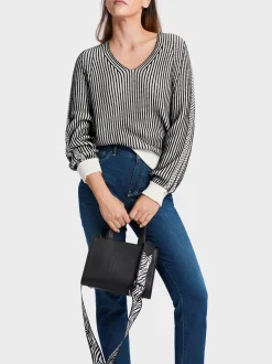 Marc Cain Pullover & Sweatshirts|Strick-SWEATER MIT EGG SHAPE 
