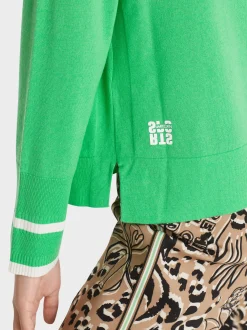 Marc Cain Pullover & Sweatshirts|Strick-SWEATER MIT KASCHMIR 