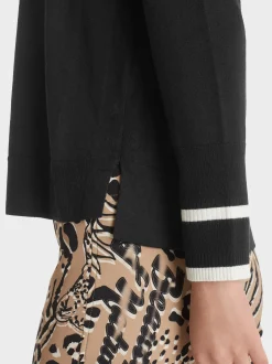 Marc Cain Pullover & Sweatshirts|Strick-SWEATER MIT KASCHMIR 