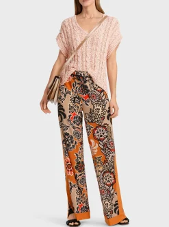 Marc Cain Pullover & Sweatshirts|Strick-TANK TOP IN STRICK “RETHINK TOGETHER” soft rose