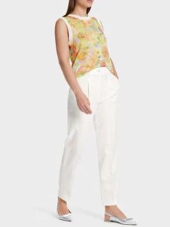 Marc Cain Shirts & Tops|Strick-TOP KNITTED IN GERMANY pale lemon