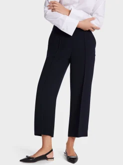 Marc Cain Hosen-WEICHFALLENDE HOSE WELLINGTON IN ¾ LÄNGE navy