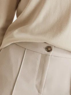 Marc Cain Hosen-WEICHFALLENDE HOSE WELLINGTON IN ¾ LÄNGE warm stone