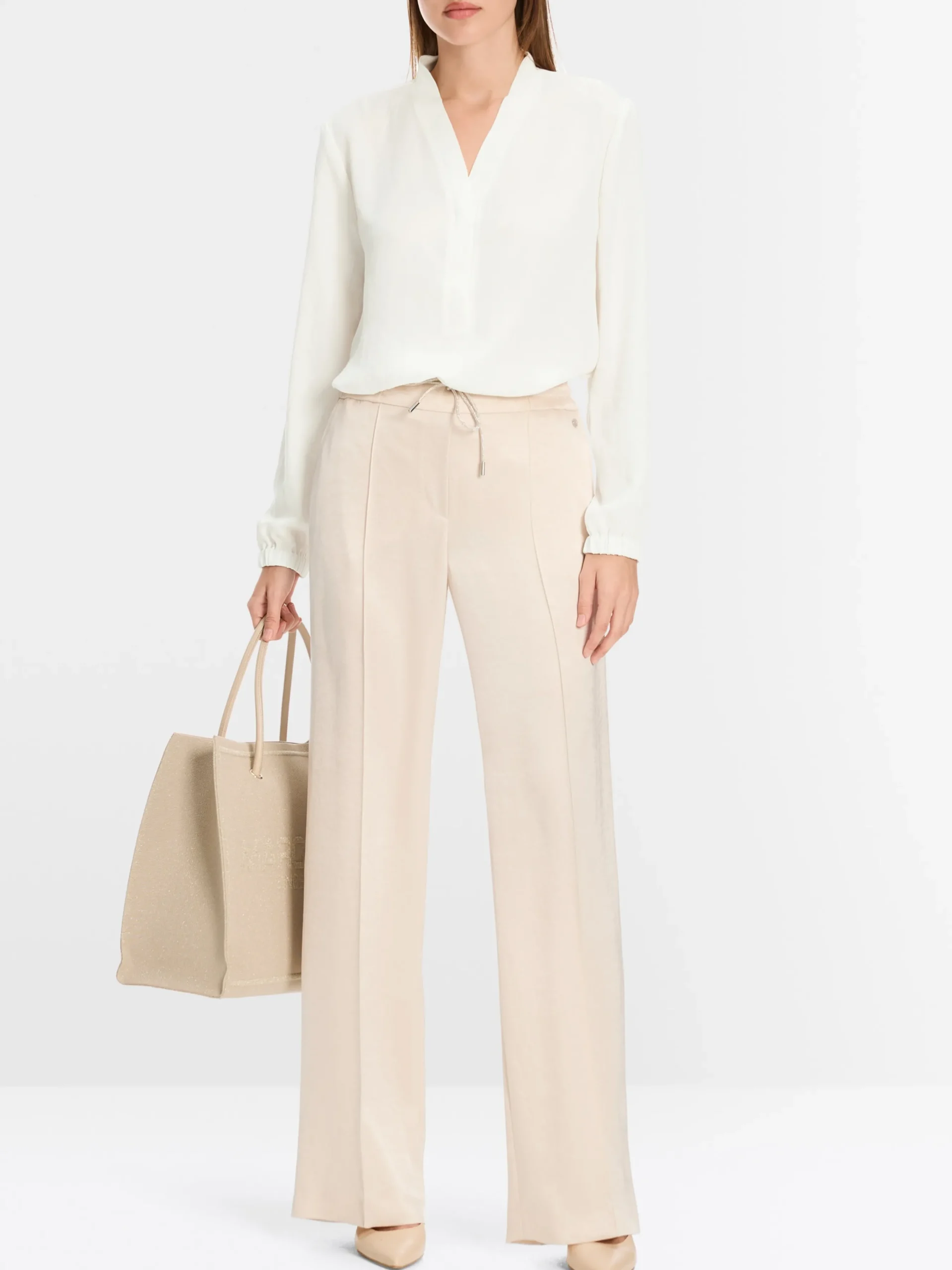 Marc Cain Blusen & Tuniken-WEITE BLUSE off-white