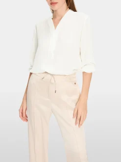 Marc Cain Blusen & Tuniken-WEITE BLUSE off-white