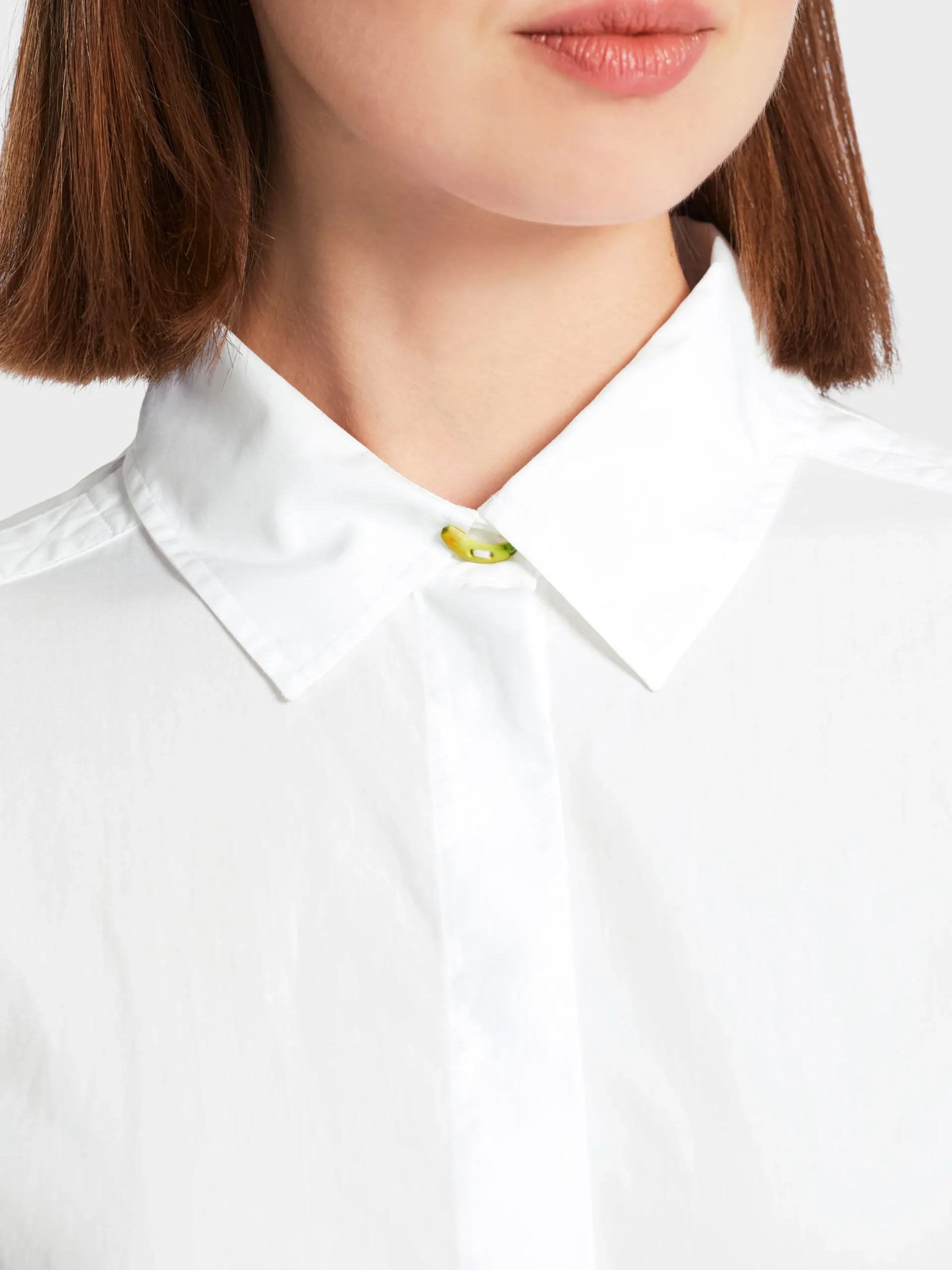 Marc Cain Blusen & Tuniken-WEITE KIMONOBLUSE "RETHINK TOGETHER" white