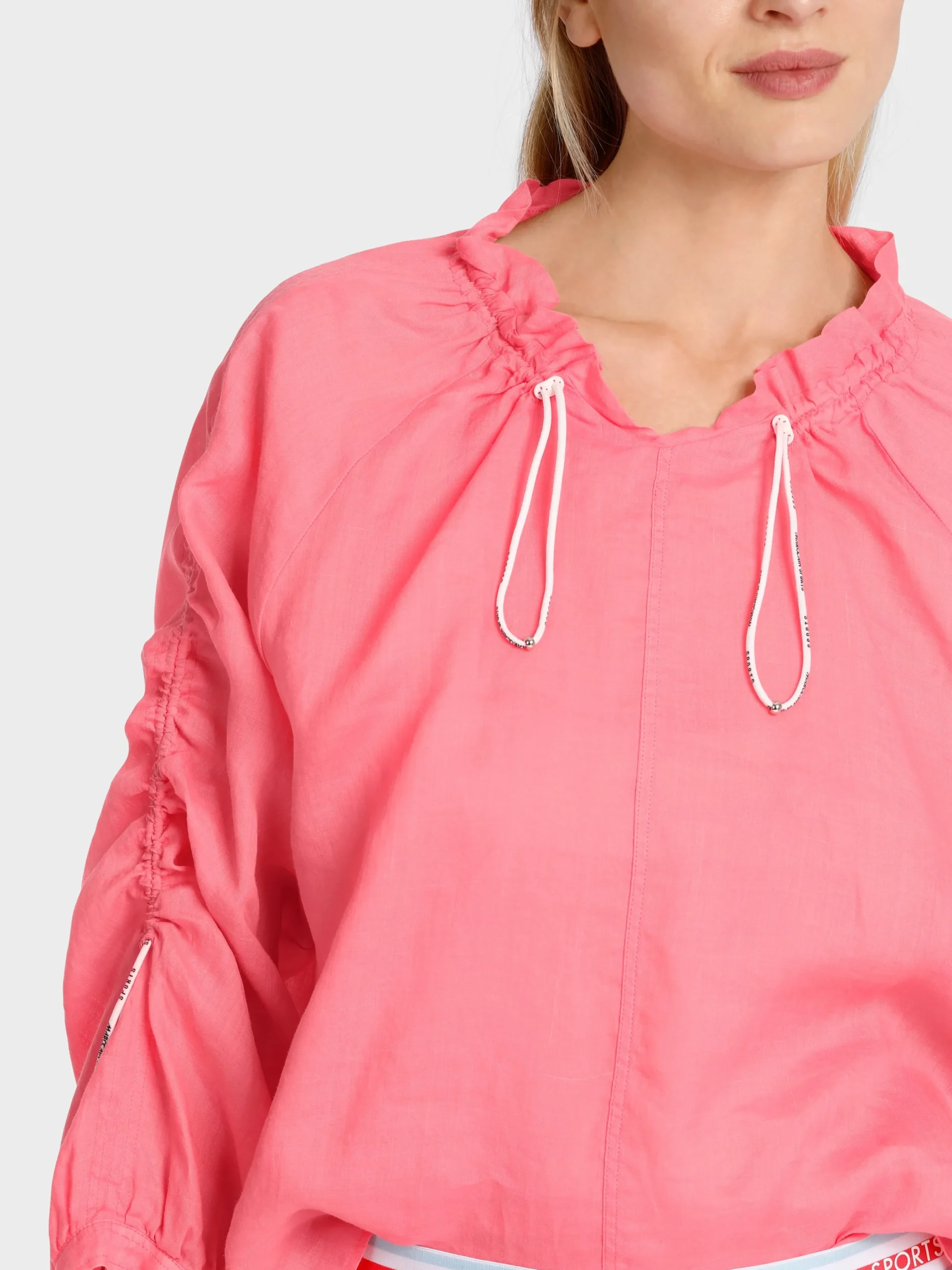 Marc Cain Blusen & Tuniken-WEITE SCHLUPFBLUSE light neon red
