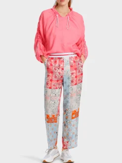 Marc Cain Blusen & Tuniken-WEITE SCHLUPFBLUSE light neon red