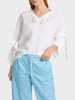 Marc Cain Blusen & Tuniken-WEITE SCHLUPFBLUSE white
