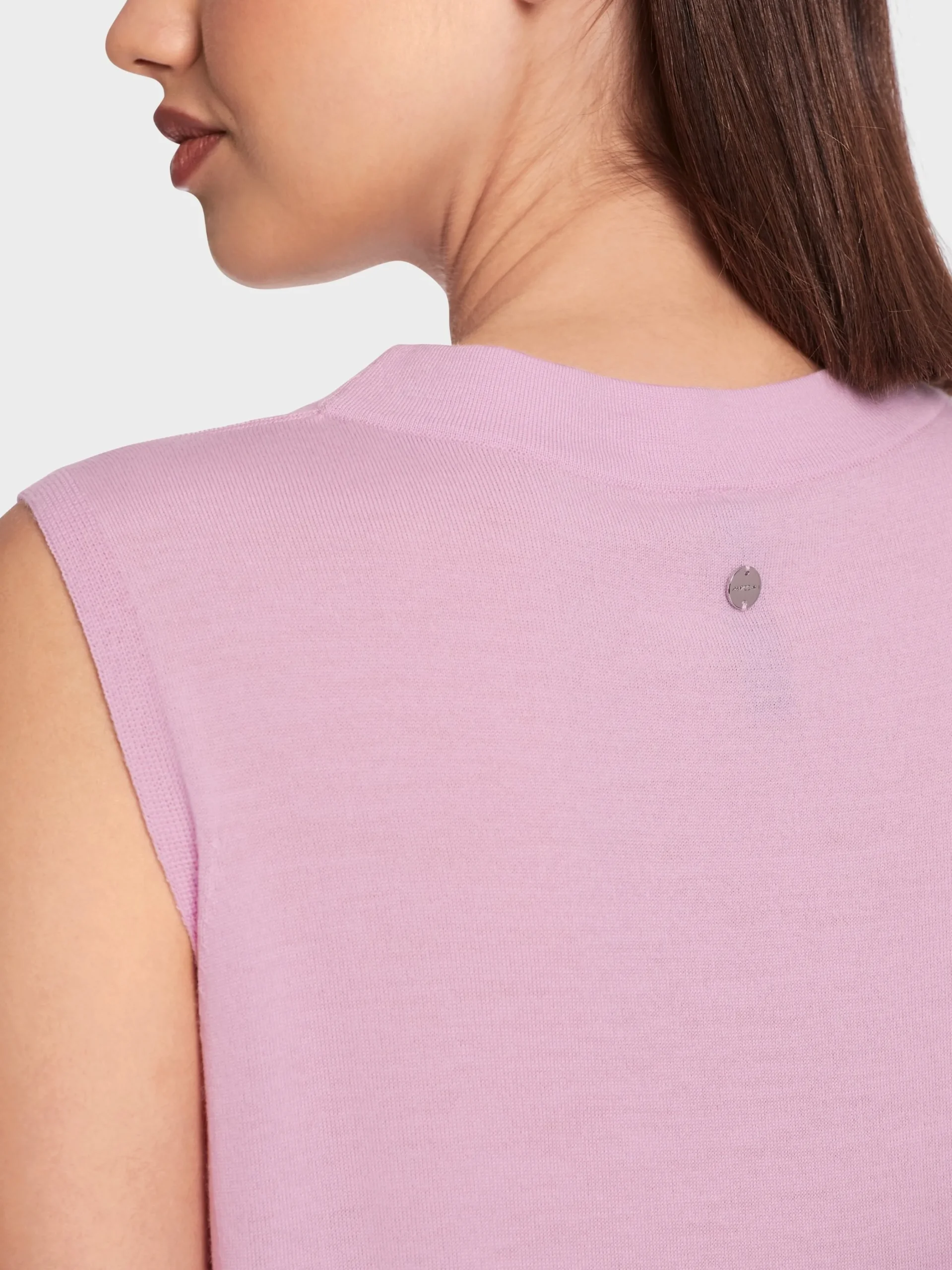 Marc Cain Shirts & Tops|Strick-WEITES TOP "RETHINK TOGETHER" pink lavender