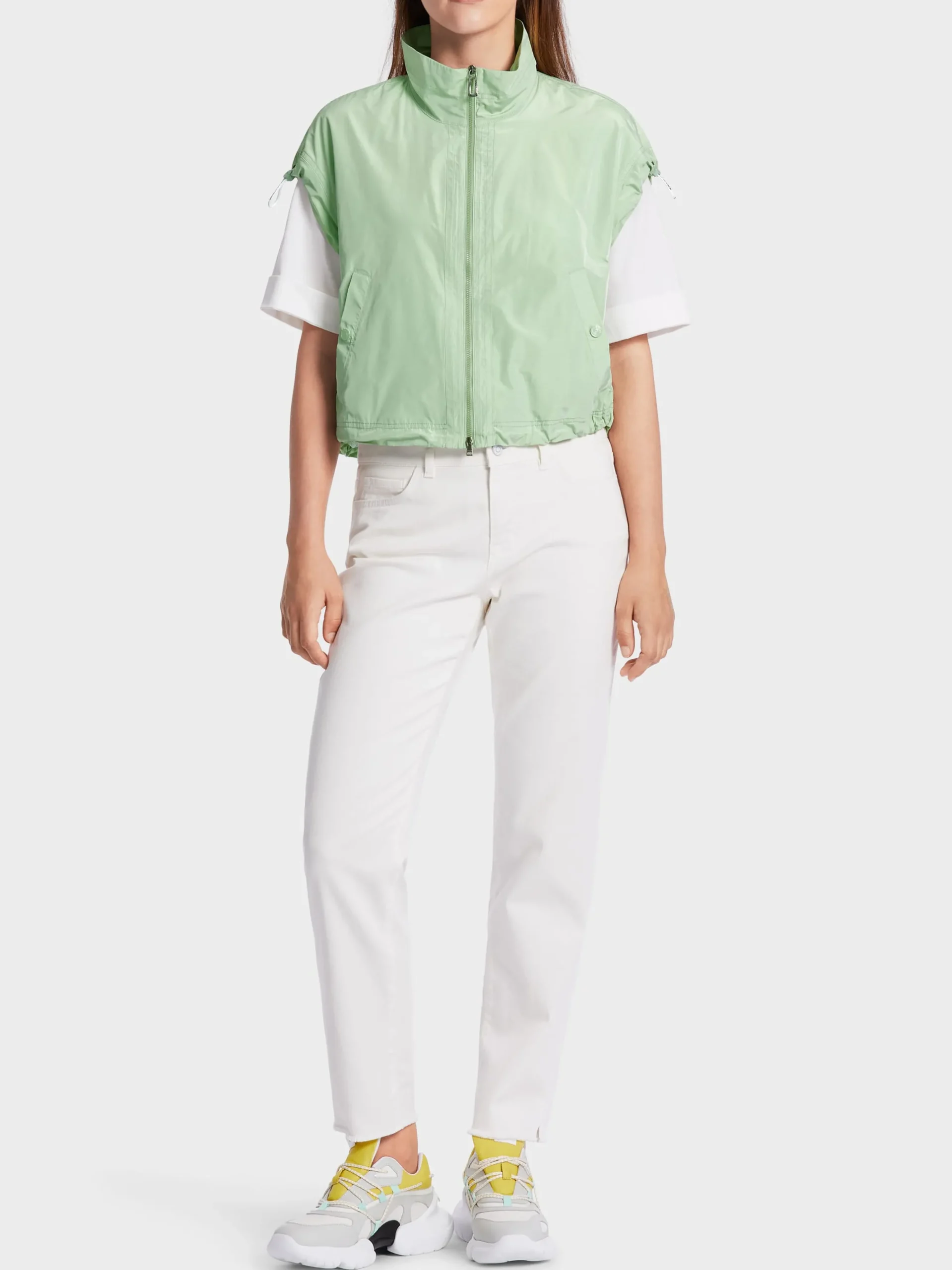 Marc Cain Jacken-WESTE AUS RECYCELTEM POLYESTER soft sage
