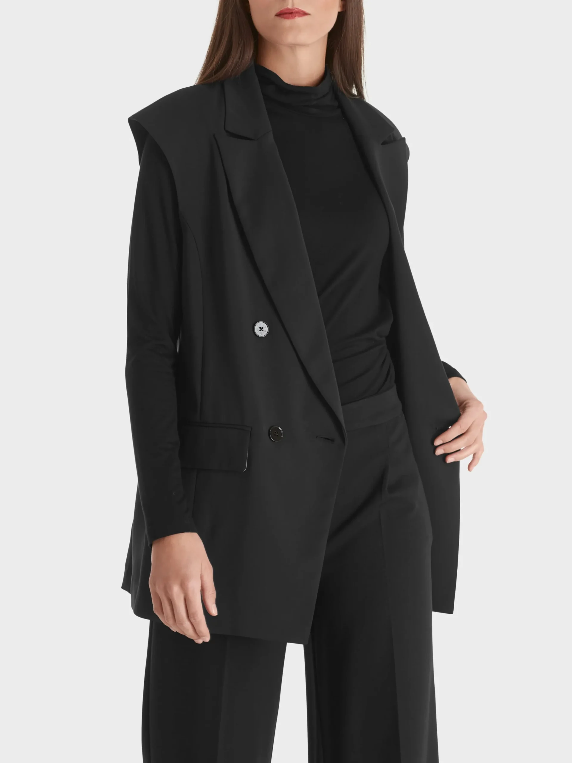 Marc Cain Jacken-WESTE MIT REVERS black